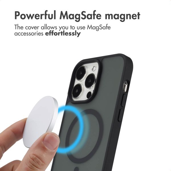 imoshion Colour Guard Back Cover with MagSafe Apple iPhone 14 Pro Max - Black