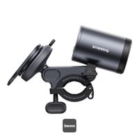 Baseus PrimeTrip 2-in-1 Telefoonhouder Fiets met Fietslamp - Magnetisch - Universeel - Cosmic Black