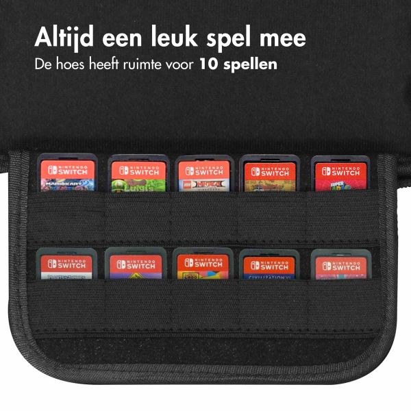 imoshion Nintendo Switch case - Hoes voor de Nintendo Switch / Switch OLED - Zwart