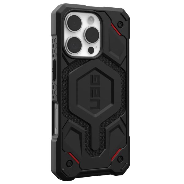 UAG Monarch Pro Backcover iPhone 16 Pro - Kevlar Black