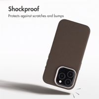 Accezz Mesh Back Cover with MagSafe Apple iPhone 15 Pro - Brown