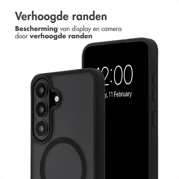 imoshion Color Guard Backcover met MagSafe Samsung Galaxy S26 FE / S25 FE - Zwart