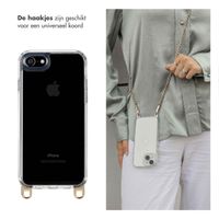 Selencia Backcover met afneembare haakjes Apple iPhone SE (2022 / 2020) / 8 / 7 - Transparant