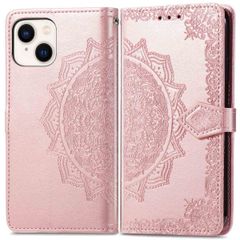 imoshion Mandala Bookcase Apple iPhone 14 / 13 - Rosé Goud