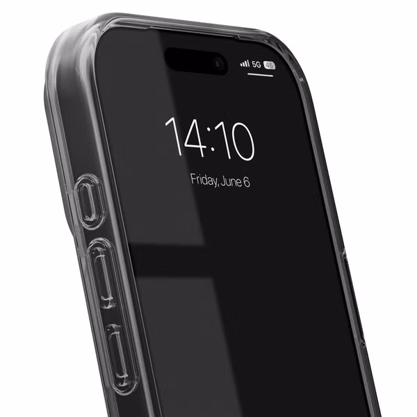 iDeal of Sweden Clear Case Limited met MagSafe Apple iPhone 17 Pro - Zebra Mystique