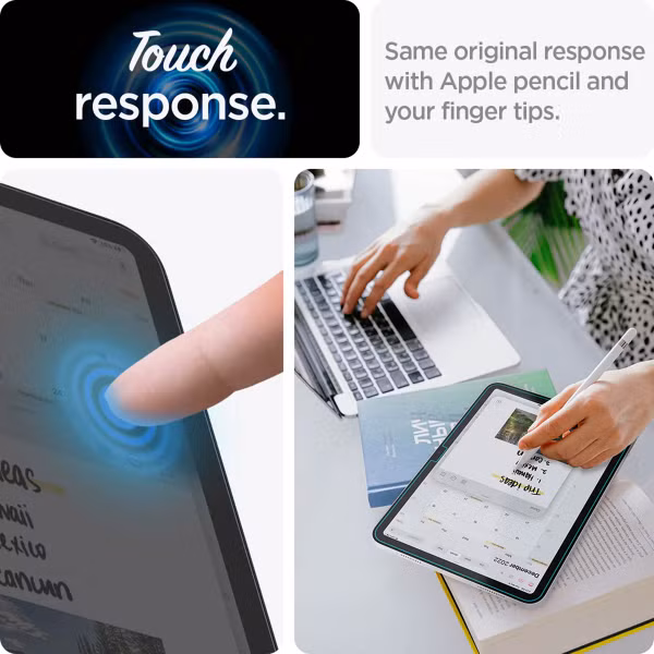 Spigen GLAStR EZ Fit Screenprotector + Applicator Apple iPad 11 (2025) 11 inch A16 / iPad 10 (2022) 10.9 inch