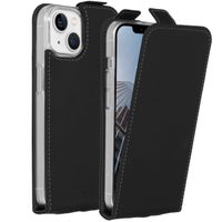 Accezz Flipcase iPhone 14 Plus - Zwart