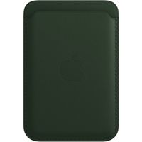 Apple Leather Wallet MagSafe (Apple Wallet 2nd generation) - Met ingebouwde AirTag functie - Sequoia Green