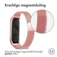 imoshion Milanees magnetisch bandje Xiaomi Mi Band 5 / 6 - Roze