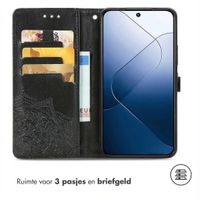 imoshion Mandala Bookcase Xiaomi 14 - Zwart