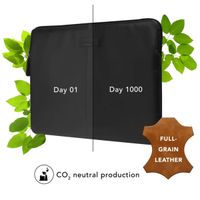 dbramante1928 Skagen Pro - Laptop hoes 14 inch - Echt leer - Apple MacBook Air 15 inch - Black