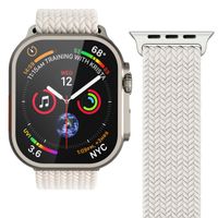 Vonmählen Woven Loop bandje Apple Watch | 38/40/41/42 mm - Cream