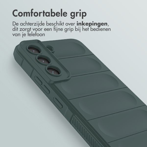 imoshion EasyGrip Backcover Samsung Galaxy S22 - Donkergroen