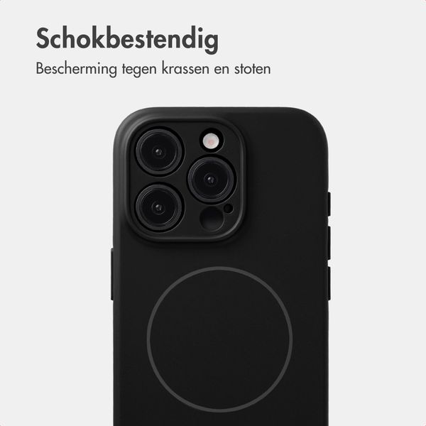 Accezz Grip Backcover met MagSafe Apple iPhone 15 Pro - Zwart
