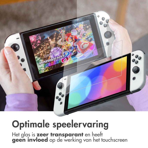 imoshion Gehard glas screenprotector Nintendo Switch OLED