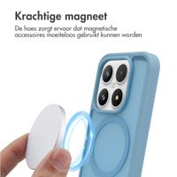 imoshion Color Guard Backcover met MagSafe Xiaomi 17 - Lichtblauw