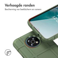 imoshion Rugged Shield Backcover Nokia G50 - Donkergroen