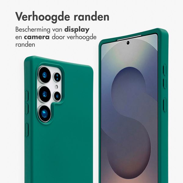 imoshion Color Backcover met afneembaar koord MagSafe Samsung Galaxy S25 Ultra - Donkergroen