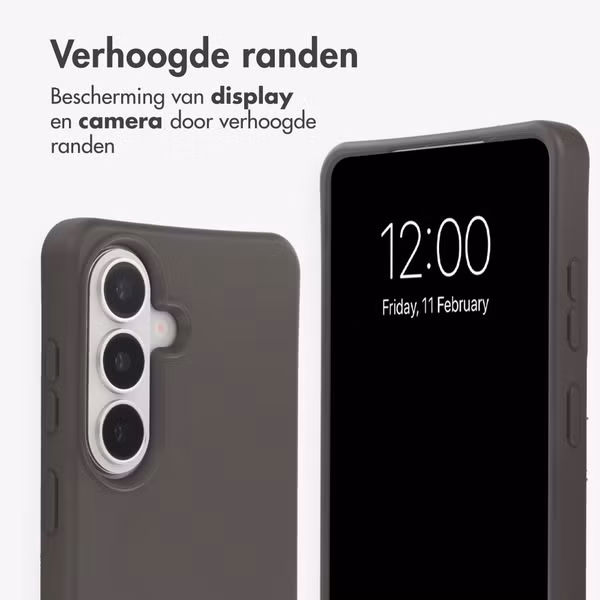 imoshion Color Backcover met afneembaar koord met MagSafe Samsung Galaxy S26 - Black Coffee