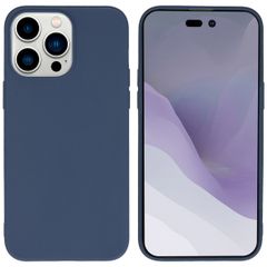 imoshion Color Backcover Apple iPhone 14 Pro Max - Donkerblauw