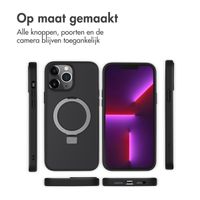 Accezz Ring Stand Backcover met MagSafe Apple iPhone 13 Pro Max - Zwart