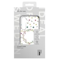 iDeal of Sweden Clear Case Samsung Galaxy S25 - Petit Floral