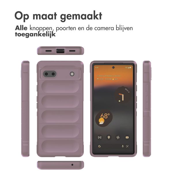 imoshion EasyGrip Backcover Google Pixel 6a - Paars