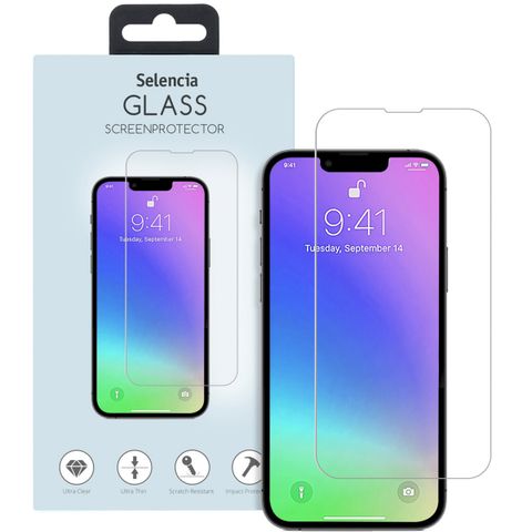 Selencia Gehard Glas Screenprotector iPhone 13 Mini