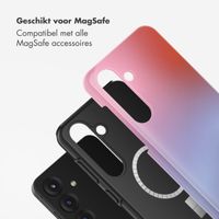 Selencia Vivid Backcover met MagSafe Samsung Galaxy S25 - Gradient Soft Blush