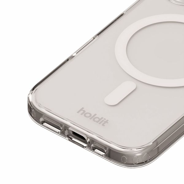 Holdit MagSafe Case iPhone 16 - Wit / Transparant