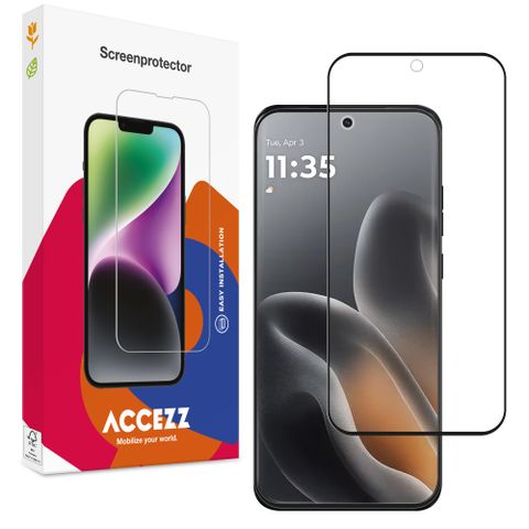 Accezz Gehard Glas Full Cover Screenprotector Motorola Edge 70 Fusion