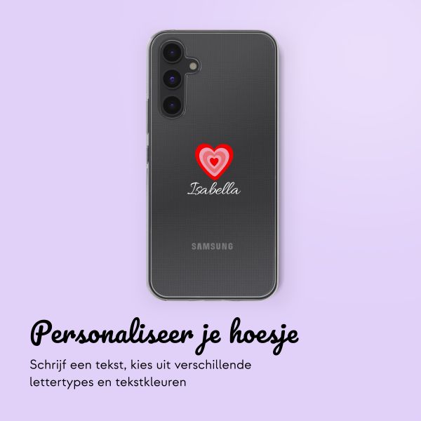 Hoesje met eigen foto en/of tekst Samsung Galaxy A54 (5G) - Hartje