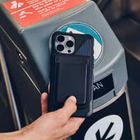 UAG Metropolis Vegan Leather Wallet MagSafe - Kaarthouder - Zwart