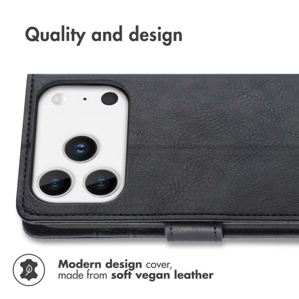 imoshion Luxury Bookcase Apple iPhone 17 Pro Max - Black