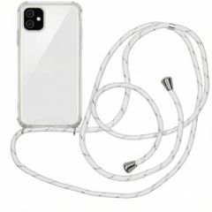 imoshion Backcover met koord Apple iPhone 11 - Wit Zilver