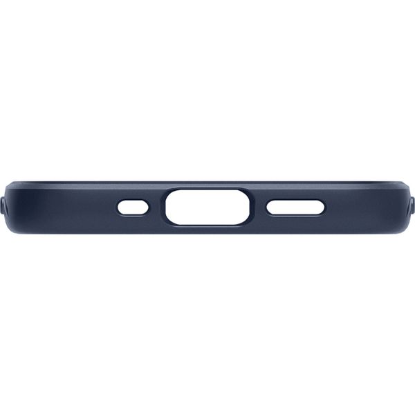Spigen Liquid Air™ Backcover Apple iPhone 12 (Pro) - Donkerblauw