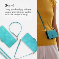 imoshion Bookcase with Strap Apple iPhone 17 - Turquoise