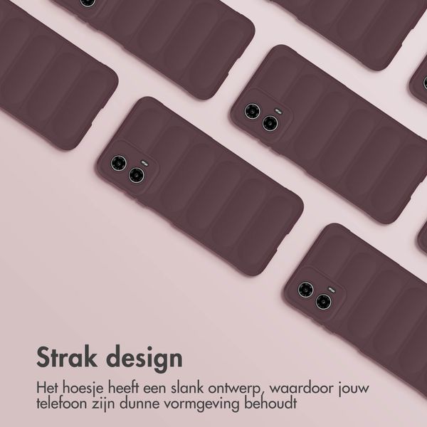 imoshion EasyGrip Backcover Motorola Moto G34 - Aubergine