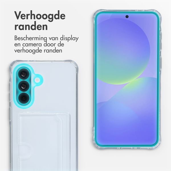 imoshion Softcase Backcover met pasjeshouder Samsung Galaxy A37 (5G) - Transparant