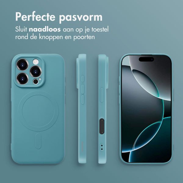 imoshion Color Backcover met MagSafe Apple iPhone 16 Pro - Smoke Green