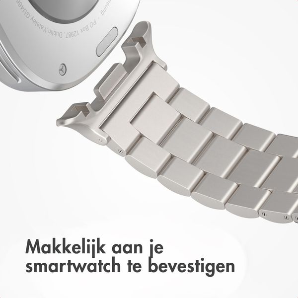 imoshion Stalen bandje Samsung Galaxy Watch 8 (40/44mm) / Classic (46mm) - Sterrenlicht