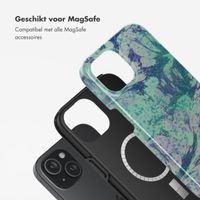 Selencia Vivid Tough Backcover met MagSafe iPhone 15 - Fresh Paint Green