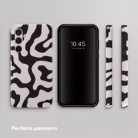 Selencia Vivid Backcover Samsung Galaxy A55 - Art Wave Black
