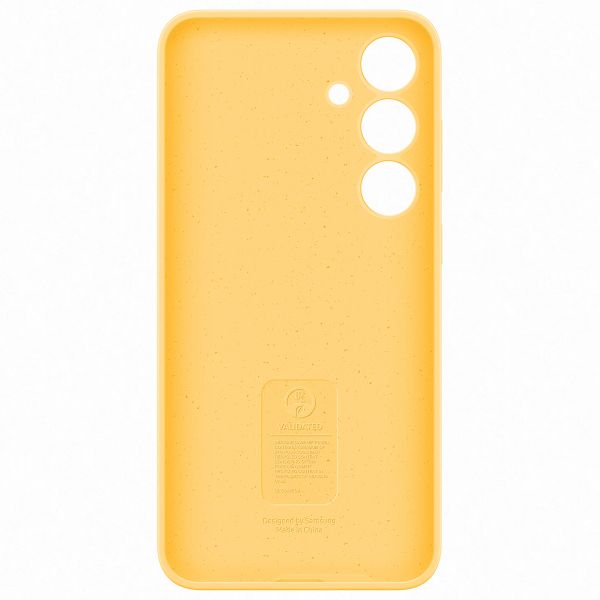Samsung Originele Silicone Backcover Samsung Galaxy S24 Plus - Yellow