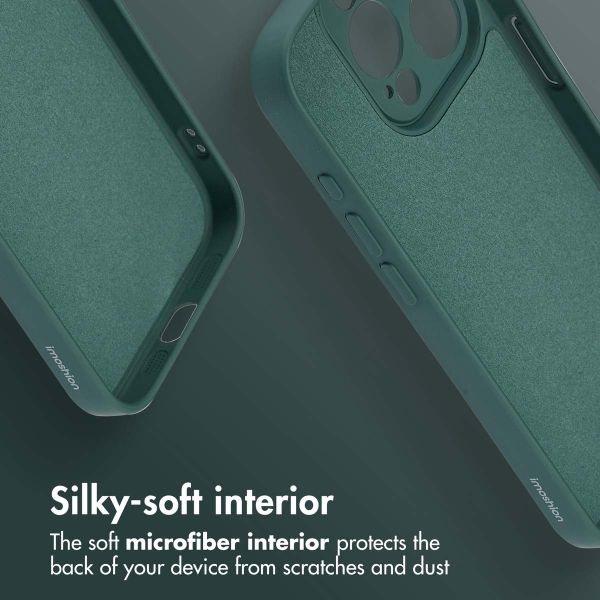 imoshion Colour Back Cover with MagSafe Apple iPhone 15 Pro - Dark Green