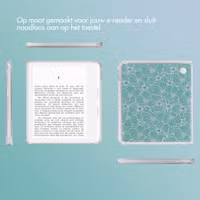imoshion Design Clear Backcover Kobo Libra Colour - Botanica