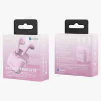 Defunc True Lite Earbuds - Draadloze oordopjes - Bluetooth draadloze oortjes - Met ENC noise cancelling functie - Pink