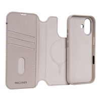 Decoded 2 in 1 Leather Detachable Wallet MagSafe Apple iPhone 17 - Solid Clay