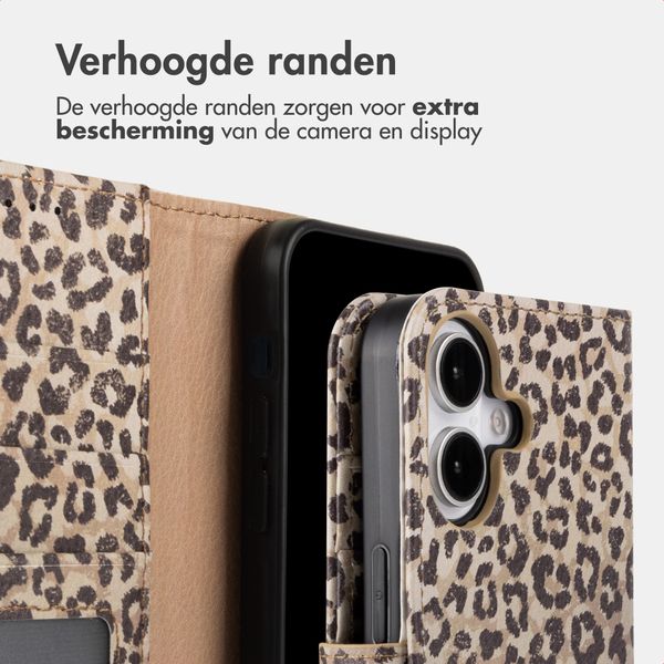 imoshion Design Bookcase Apple iPhone 16 - Leopard Mood