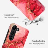 Selencia Vivid Tough Backcover Samsung Galaxy S23 - Rosy Marble